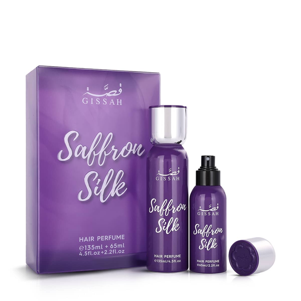 Saffron Silk Hair Mist Set - 2 Pcs