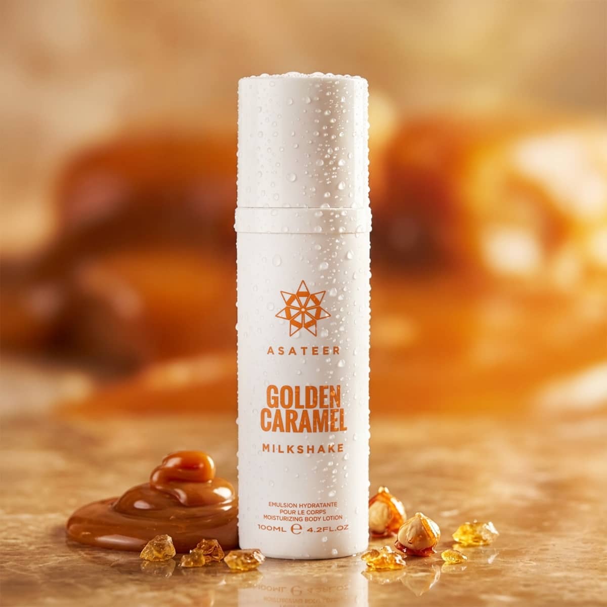 Golden Caramel Milkshake Moisturizing Body Lotion Spray