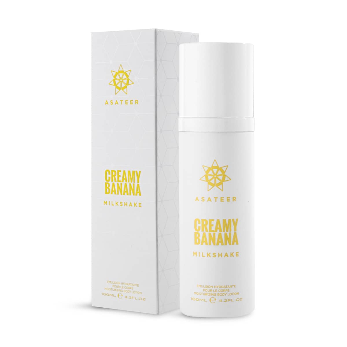 Creamy Banana Milkshake Moisturizing Body Lotion Spray
