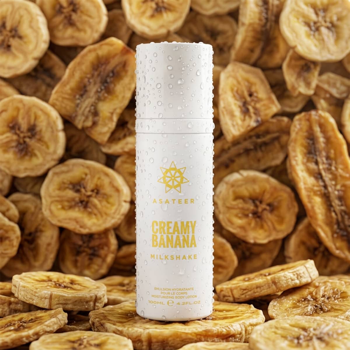 Creamy Banana Milkshake Moisturizing Body Lotion Spray